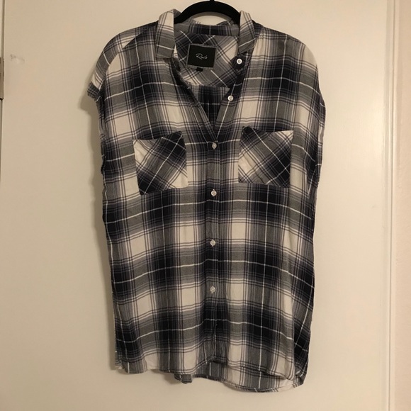 Rails sleeveless flannel - Picture 2 of 7
